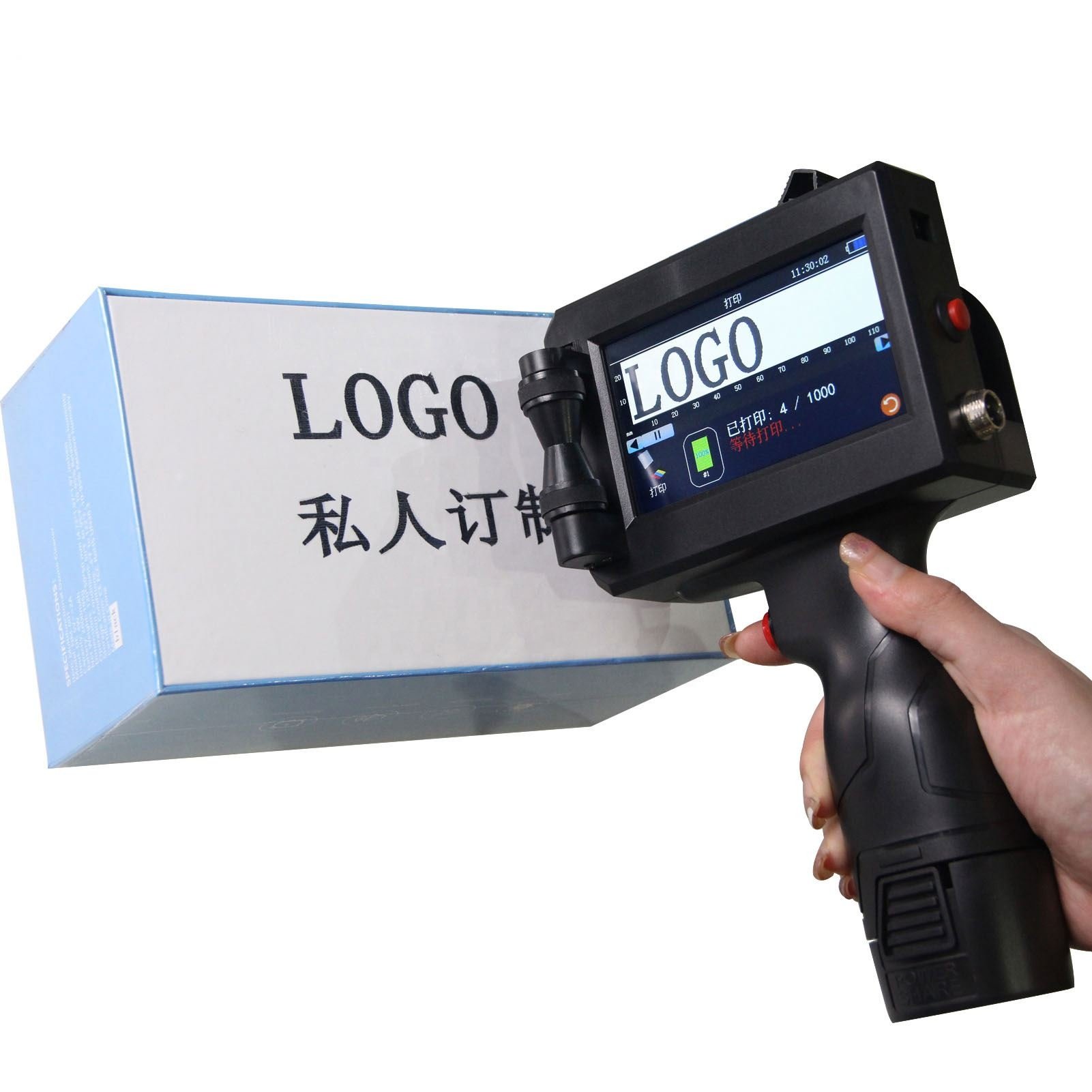 Mini Portable Print Pen Bar code Printer Print label Handheld Inkjet Printing Machine For Logo Custom Tattoo QR code