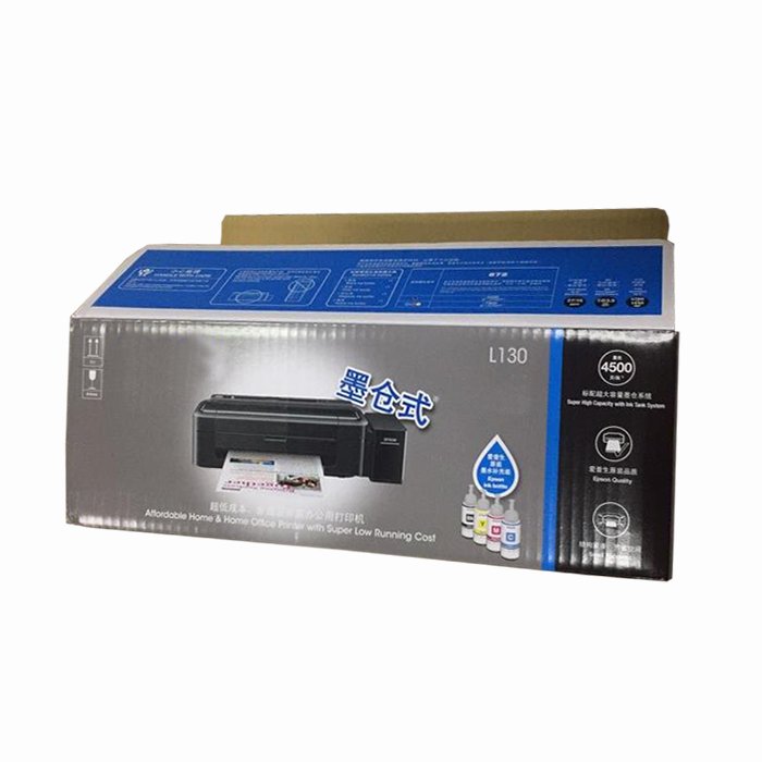 100% Original New 4 color A4 EcoTank L130 printer for EPSON InkTank Sublimation Printer