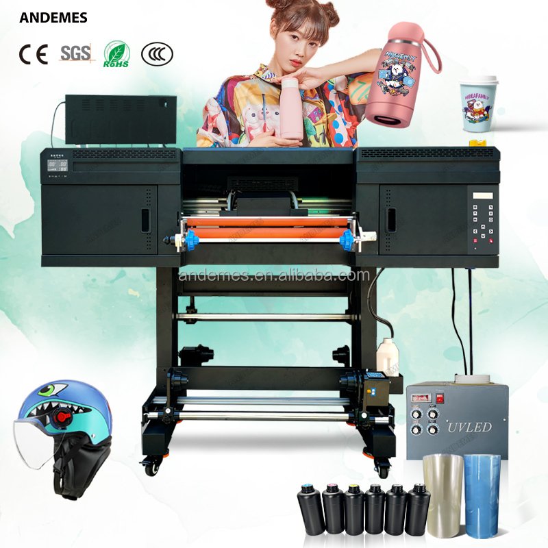label uv dtf printer roll to roll A1 6090 printing phone case uv printer 6090 i3200 printhead sticker printer machine