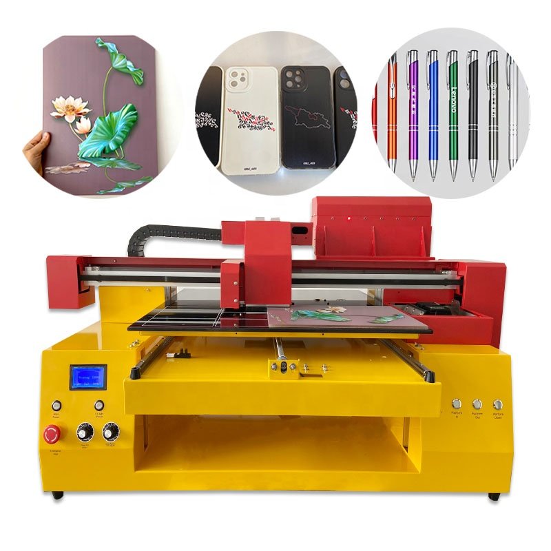 Best 60*50cm A2 Plus XP600 Printhead A2 LED UV A2 Size Digital UV Printer for Sale