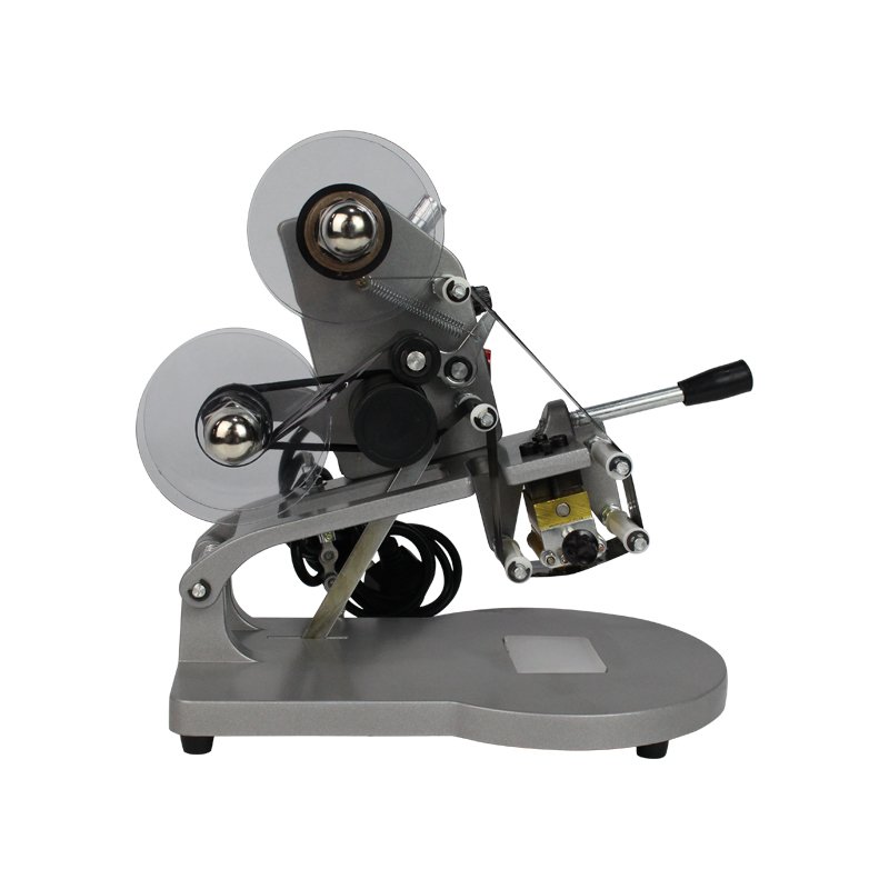 DY-8 manual ribbon direct heat printing production date steel printing machine Food label plastic bag coding machine