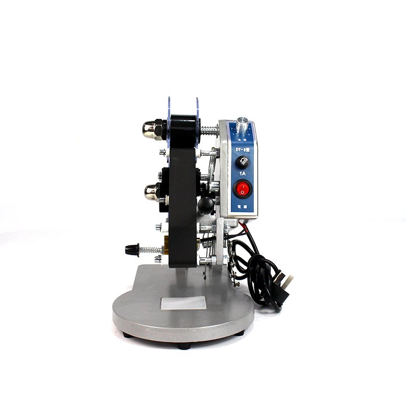 DY-8 manual ribbon direct heat printing production date steel printing machine Food label plastic bag coding machine