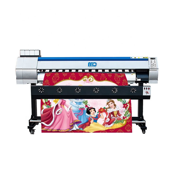 MC 1.6m 1.8m 2.5m 3.2m dx5 dx7 xp600 print head plotter Large format canvas vinyl banner poster inkjet eco solvent ink printer