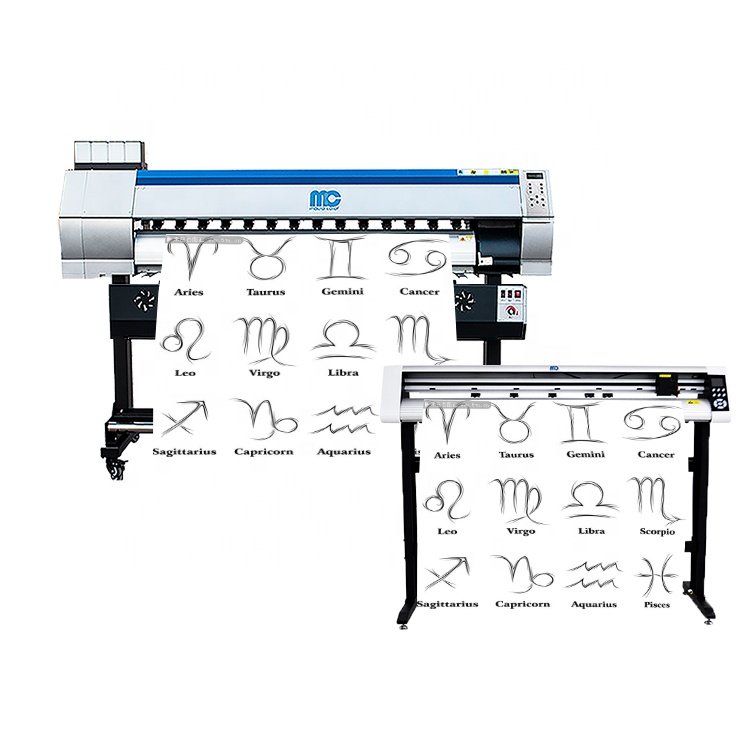 MC 1.6m 1.8m 2.5m 3.2m dx5 dx7 xp600 print head plotter Large format canvas vinyl banner poster inkjet eco solvent ink printer