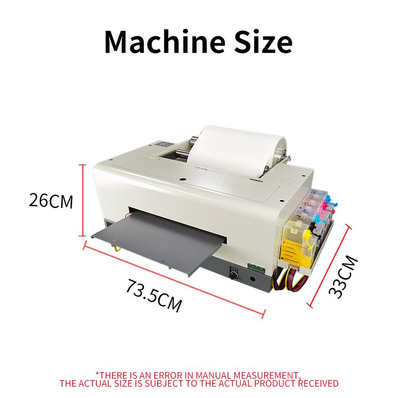 FCOLOR Easy-to-Operate 220V 110V A3 Roll Photo Sublimation Printer 6 Color Inkjet Printer for Epson L1800