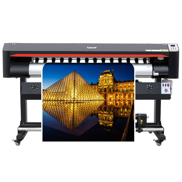 5feet CMYK LC LM printing machine color vinyl printer plotter Double DX5/xp600/i3200E1/dx7 inkjet printer