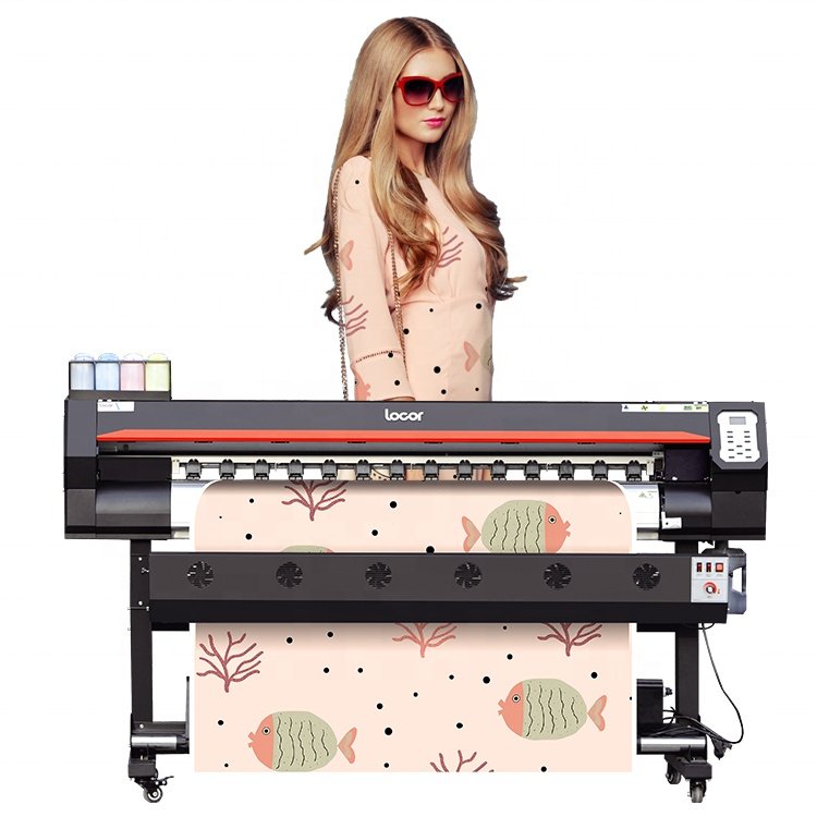 5feet CMYK LC LM printing machine color vinyl printer plotter Double DX5/xp600/i3200E1/dx7 inkjet printer