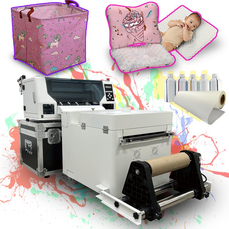 2024 hottest 30cm DTF printer cheapest i3200 print head 60cm DTF printer T-shirt outdoor tent hoodie DTF printer