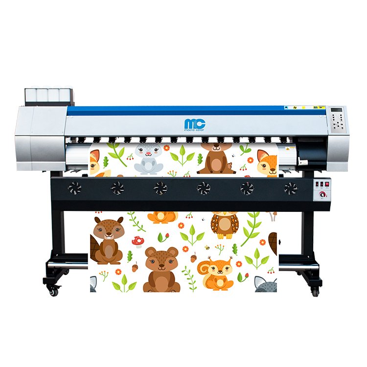 Manufacturer famous brand 1.6m/1.9m XP600 DX5 advertising floor sticker inkjet printer printing machine impressora