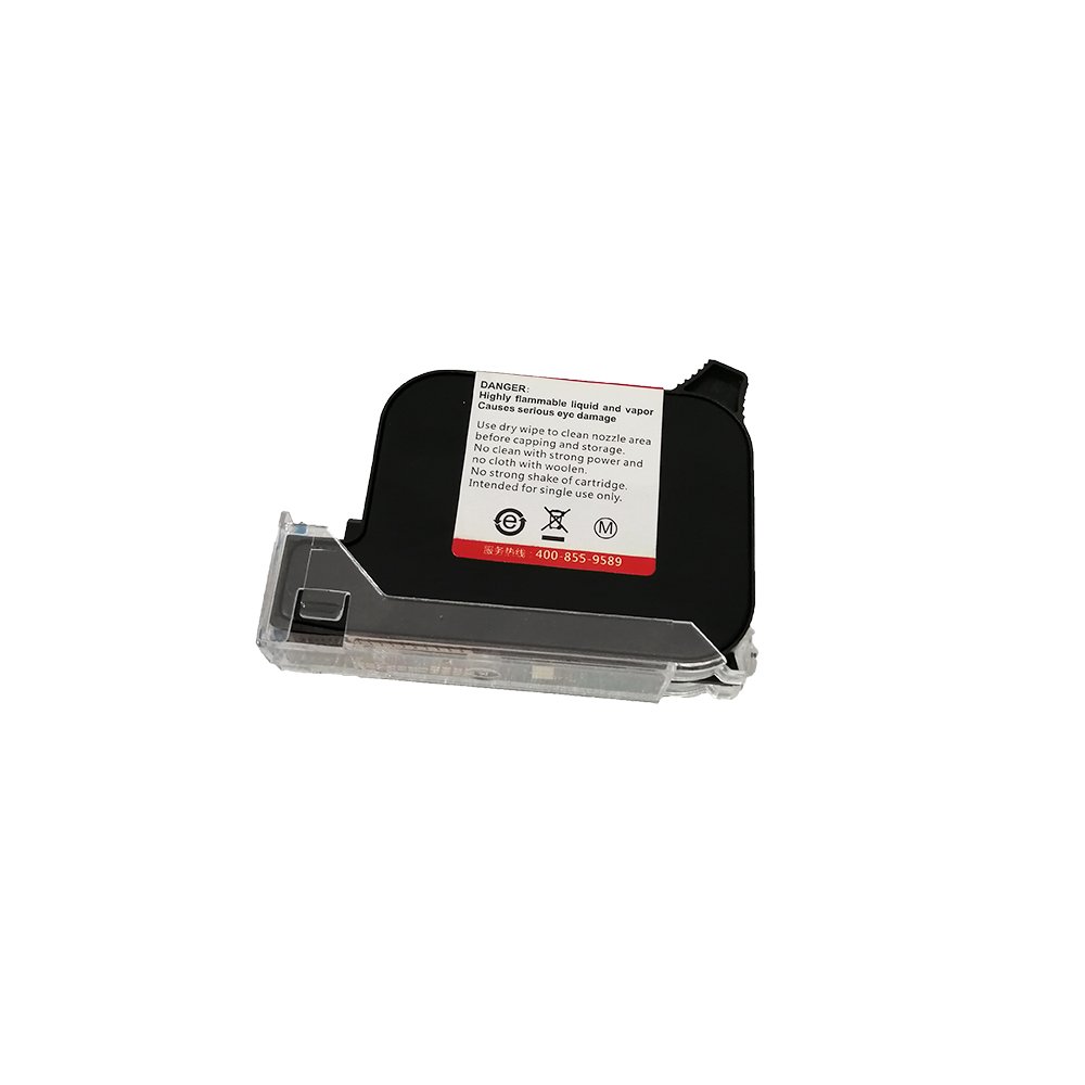 42ml tij2.5 handheld / online inkjet coding printer water based fast dry blue white black ink cartridge
