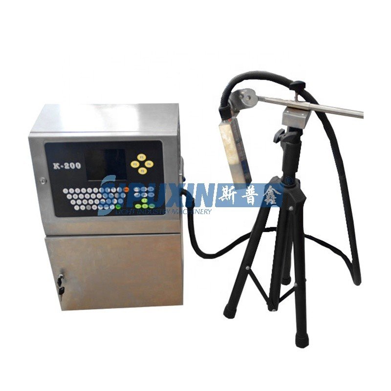 Guangzhou Sipuxin Cheap Price Automatic Continuous Inject Printing Machine Date Code Inkjet Printer Flatbed Printer Single Color