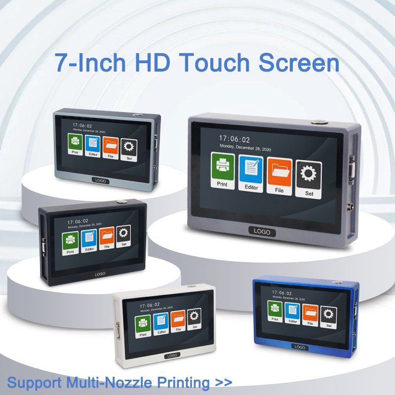 high quality multifunctional continuous inkjet printing machine line batch coding ink printer machine