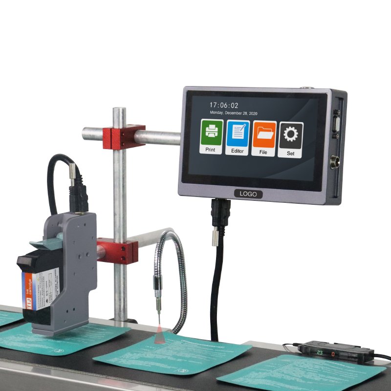 high quality multifunctional continuous inkjet printing machine line batch coding ink printer machine