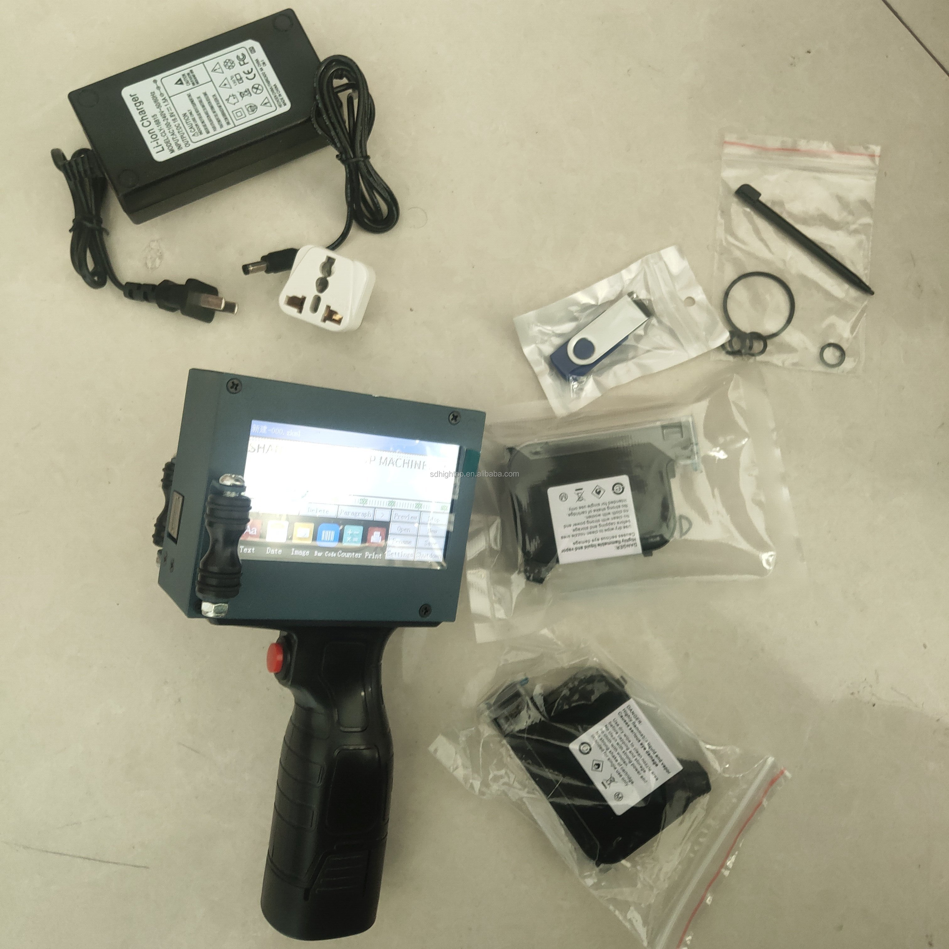 Factory Price Handheld Inkjet Printer For Number Qr Bar Code Expire Date with Eco Solvent Printer