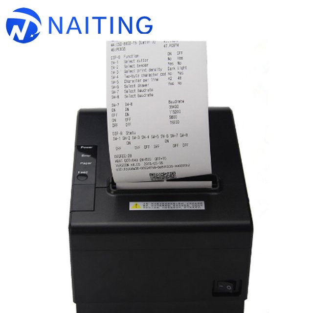 Auto cutter POS 80MM High Speed Print Bluetooth thermal receipt printer