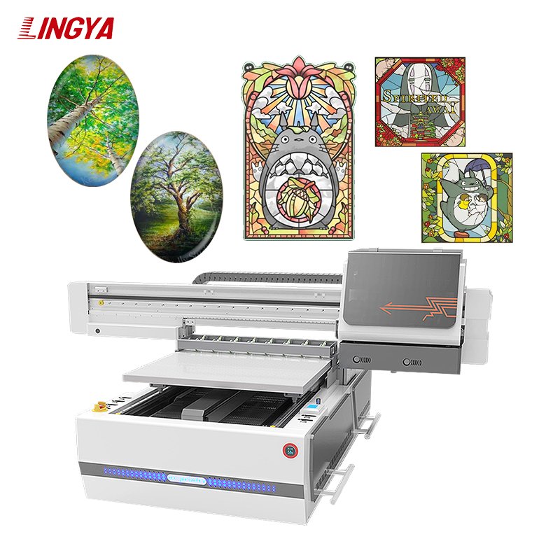 UV printer 6090 is suitable for various flat cylindrical flat UV inkjet printers XP600 I1600 I3200 print head optional