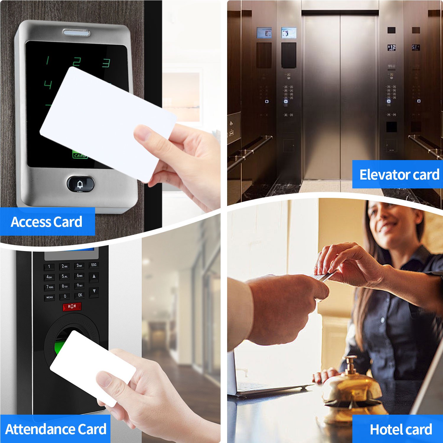 Hot-sale ID card printer 86*54mm L8058 L8050 A4 size 6 colors inkjet printer for PVC card printing machine
