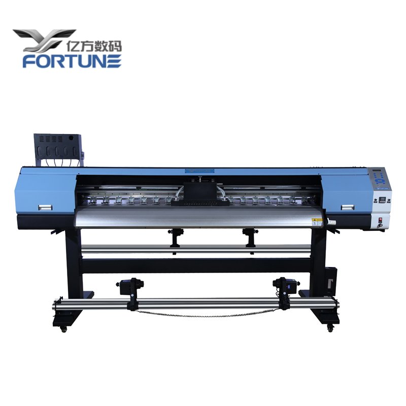 FORTUNE 5 feet 1.6m UV inkjet printer with EPSi3200 heads for vinyl printing