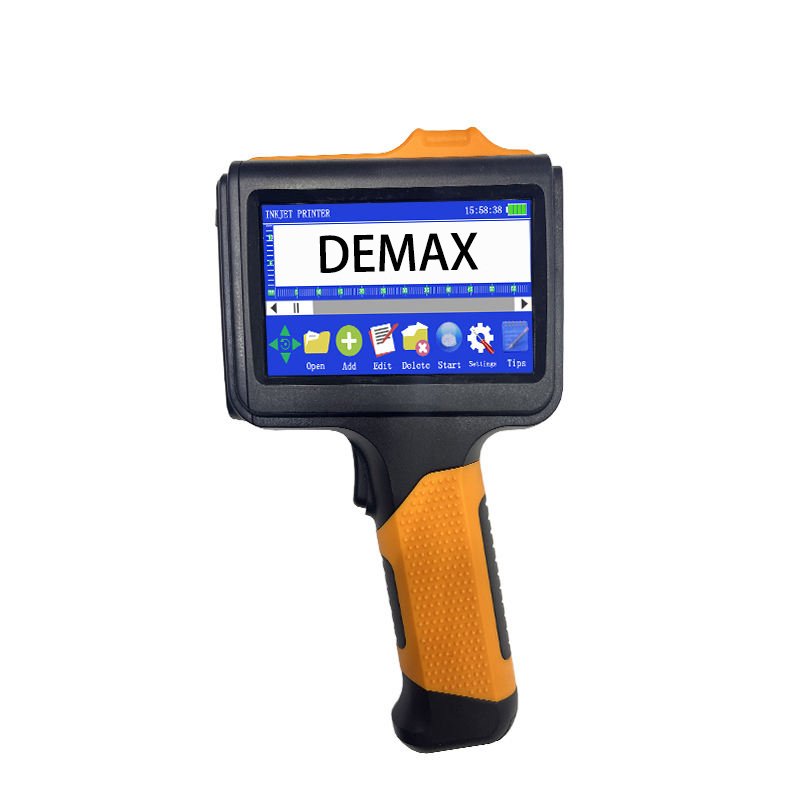 New Trends Tij 12.7mm Hand Jet Printer Inkjet Coding Machine 600 Dpi 12.7 Mm Print Size Handheld Inkjet Printer