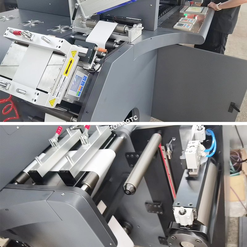 CMYK Colour Label Banner UV Printers Roll to Roll Digital Printing Machine Price Coated Paper Film Inkjet Printer