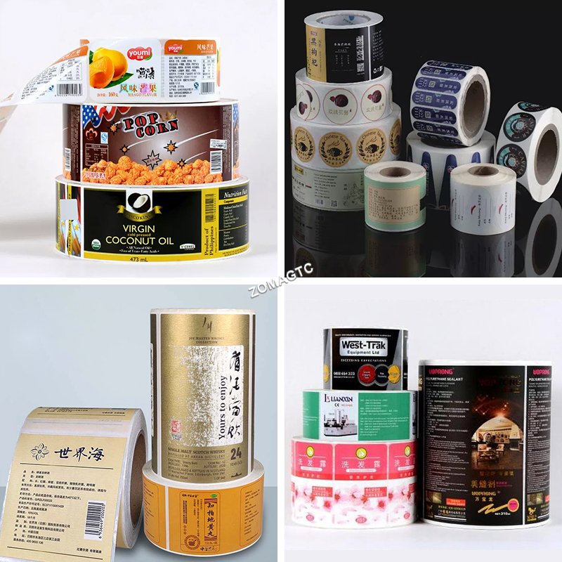 CMYK Colour Label Banner UV Printers Roll to Roll Digital Printing Machine Price Coated Paper Film Inkjet Printer