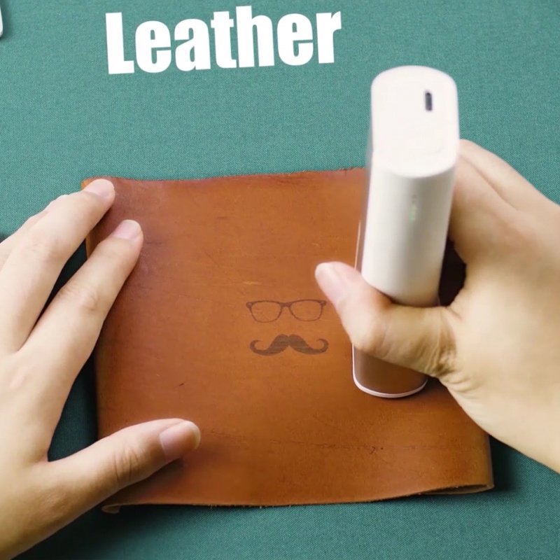 2022 Creative KC Portable Handheld Printer Printpen Printpods Logo For Cake Clothes Leather Wood Glass Tattoo Inkjet Printer