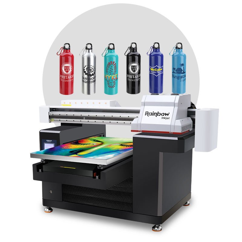 UV direct printer with max printing size 19.7*27.6 inches for UV pvc card printer on phone case UV printer