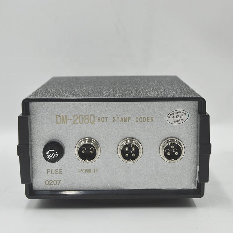 Pneumatic Hot Stamping Coder/ Date Coding Machine date coder hand held inkjet printer Lock and Follow Color Printing machine