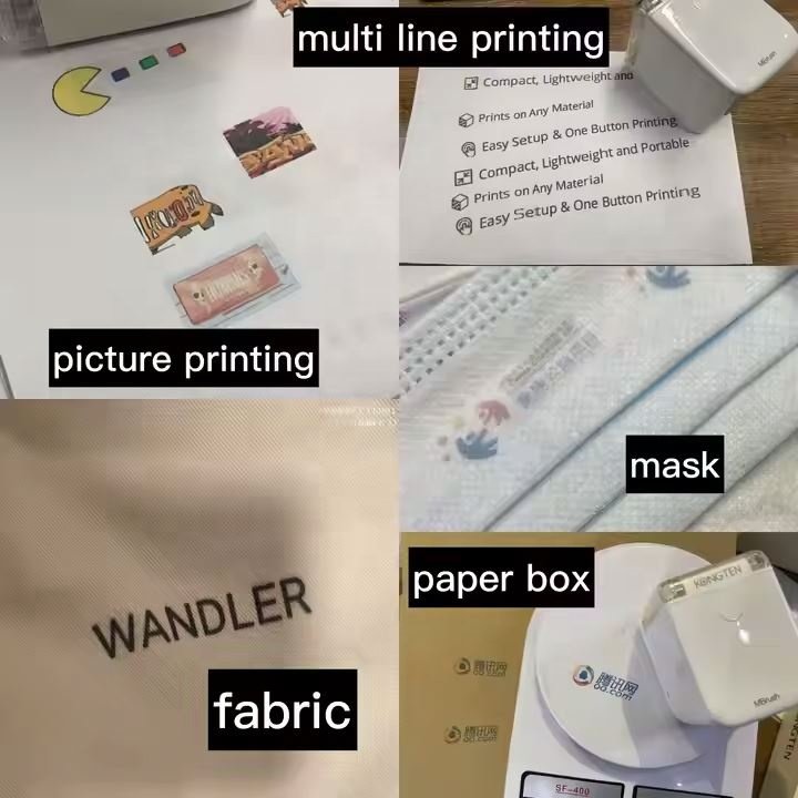 Handheld Printer Inkjet Printer Innovative Products 2024 CE Certificate Ready To Ship