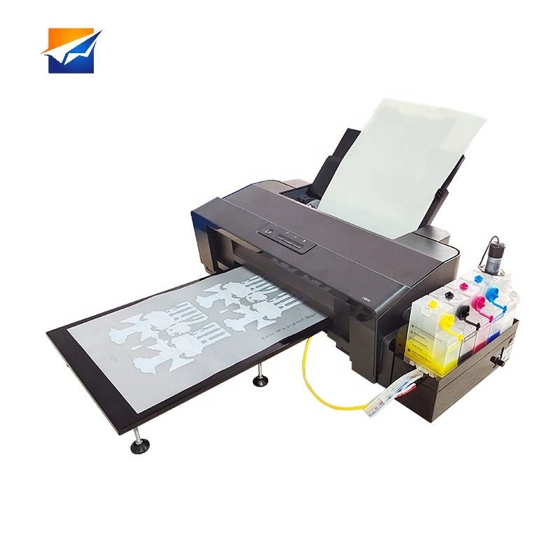 ZYJJ Cheap Digital Print A3 Inkjet Printer T-Shirt Heat Transfer Pet Film DTF Printer For E p s o n L1800