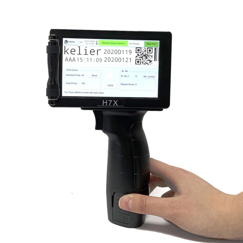 Good quality handjet portable printer thermal inkjet printer for expiry production date qr bar code