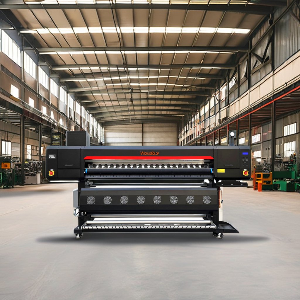 Factory sale wide format dye Sublimation Printer machine digital Inkjet printer for textile cotton polyester fabric printing
