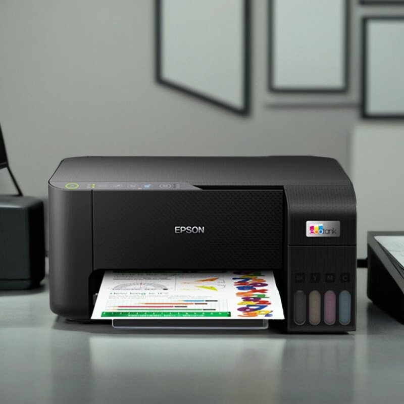 New 4 Colors A4 EcoTank L3258 3250 Wi-Fi All-in-One Dye Ink Tank Sublimation Printer for epson L3258 L3250