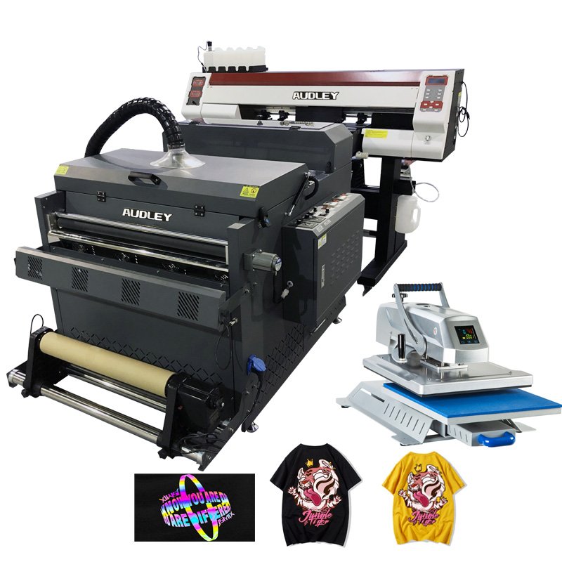 Audley S2070-3 factory direct commercial 2 head large format T-shirt dtf printer