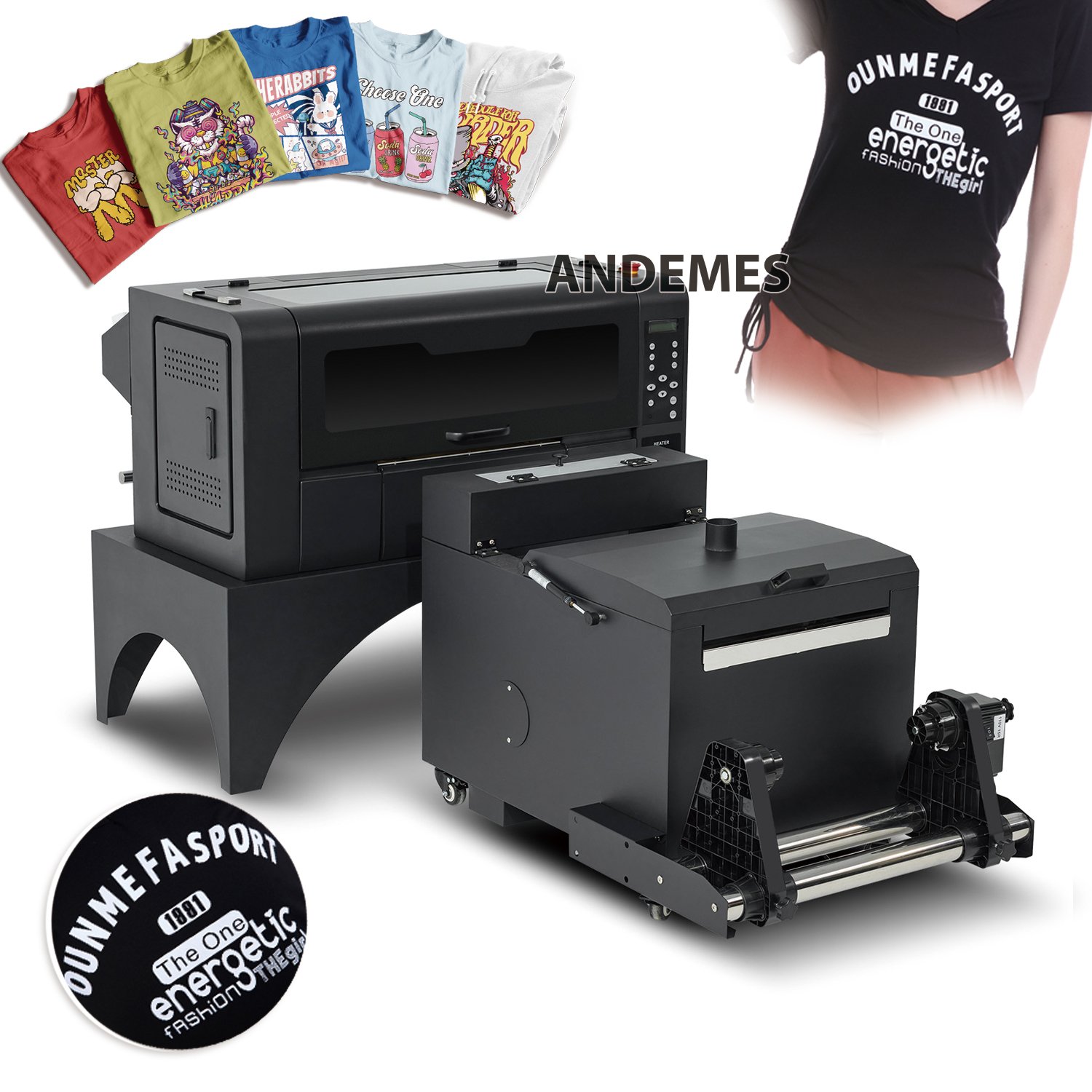 17INCH New printing and shaking powder best dtf printer xp600 machine dtf inkjet printer 42cm