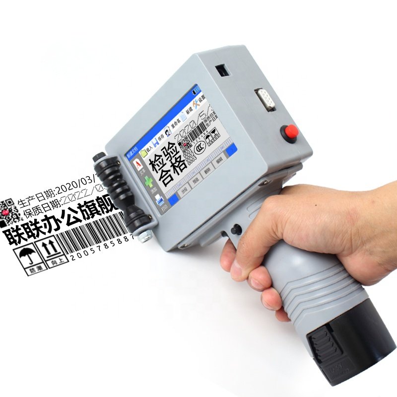 Handheld Separate Desktop Digital Eco Solvent Printer MAC Large Screen Display Inkjet Printers