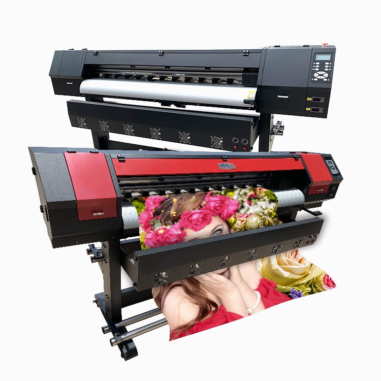 Roll to roll 100gsm heat transfer paper dye sublimation printer 1.6m with i3200 XP600 4720 Print head