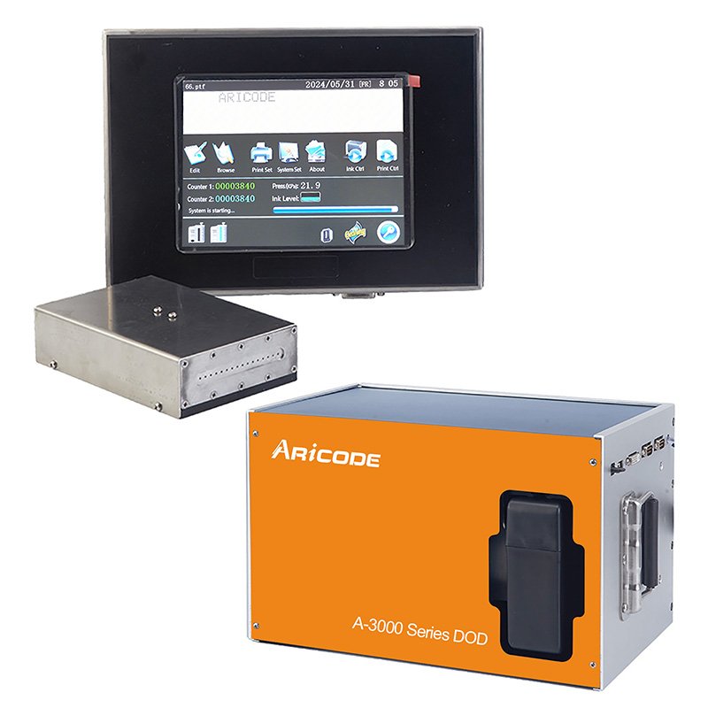 16-Dot Dod Online Inkjet Printer For 60mm Large Character Printing
