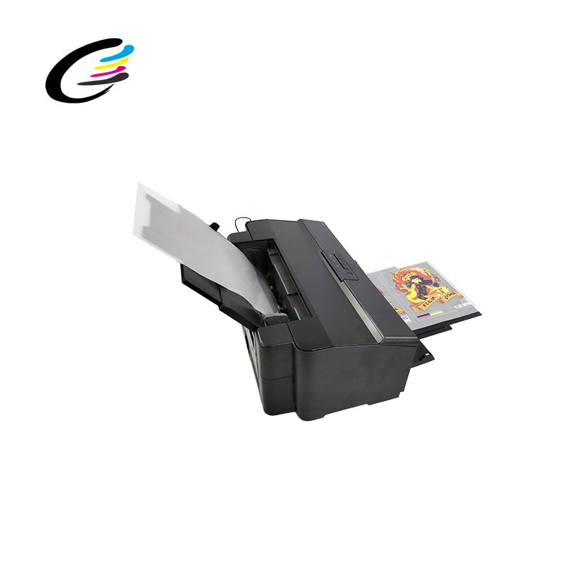 FCOLOR New Cheap Inkjet Machine PET Film Sheet Printer A3+ A3 A4 For L1800