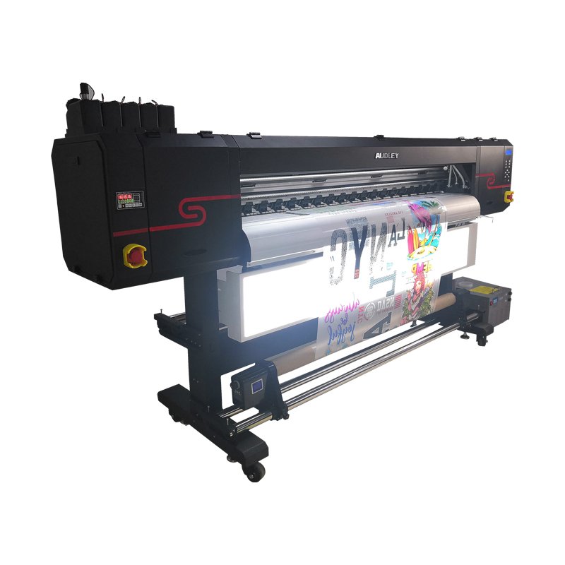 Hot selling Audley 1800mm format three I3200-U1 printhead roll to roll UV printer L1118/L1119