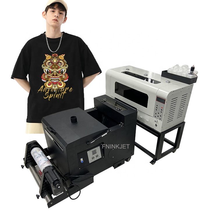 Latest Double Heads A3 DTF Printer XP600 Direct to Film 30cm DTF Printing Machine For Small Business