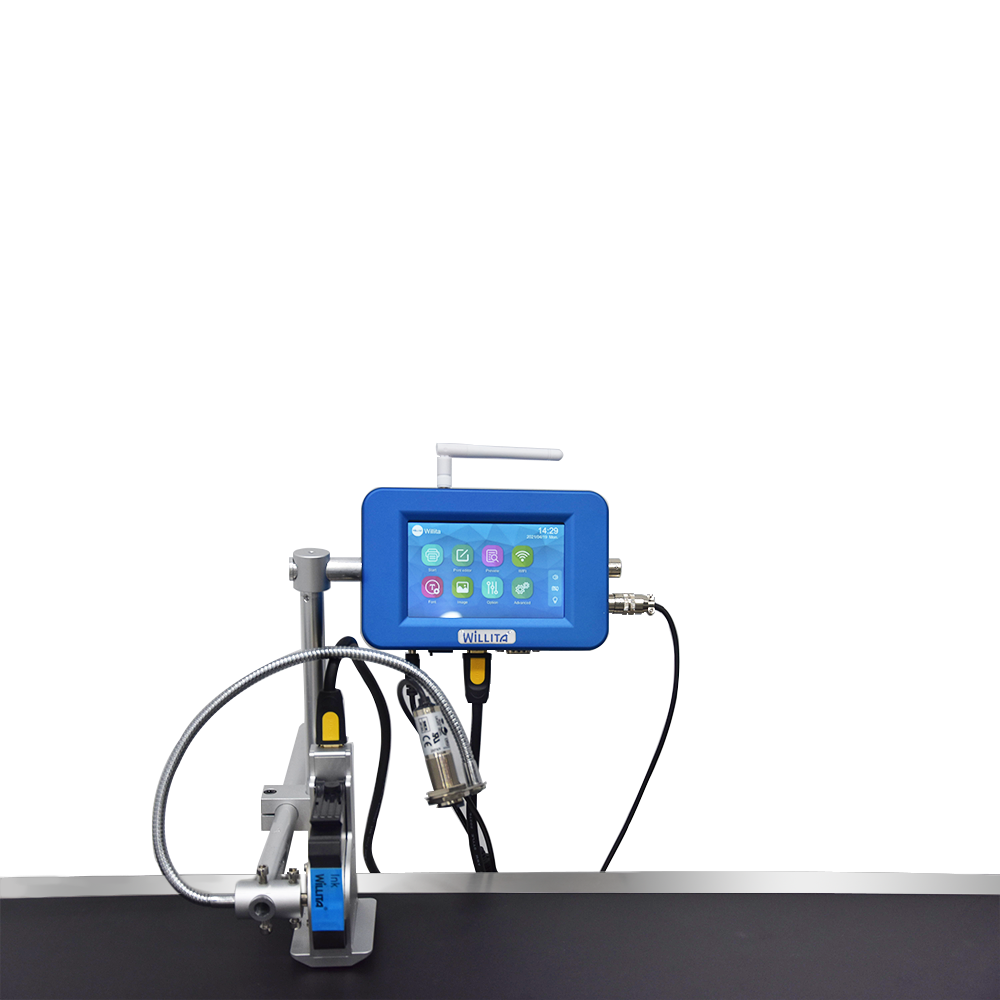 Automatic Tij Thermal Ink Jet Expiry Date Coding Machine Printer Print On Plastic Bags/carton/tubes