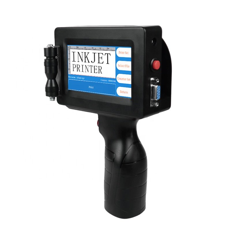 2023 Multi Language Hand-held Print Date Coder Batch Number Inkjet Printer Portable Handheld Expiry Date Inkjet Printer