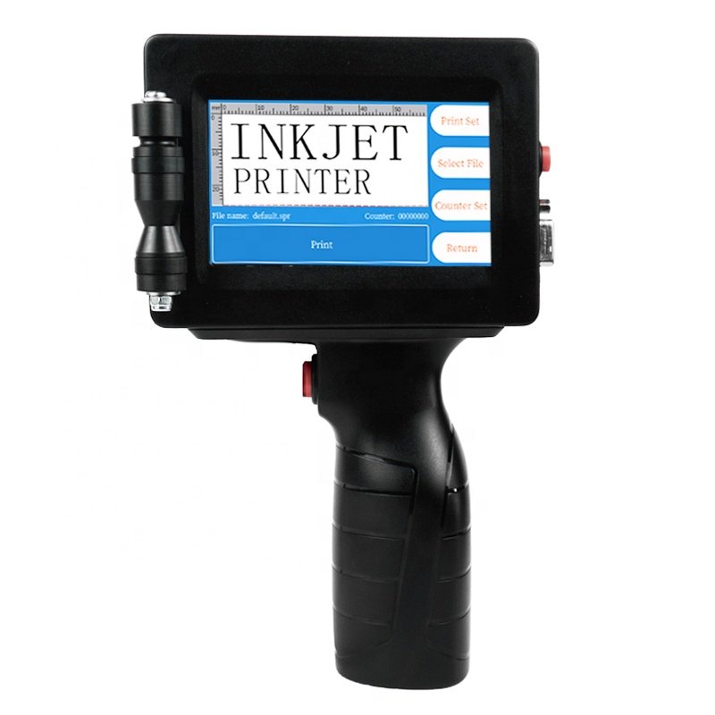 2023 Multi Language Hand-held Print Date Coder Batch Number Inkjet Printer Portable Handheld Expiry Date Inkjet Printer