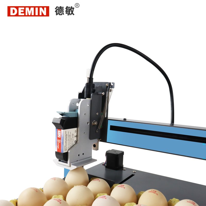 Hd Coding Machines Ink Jet Printers of Chicken Egg Fully Automatic Egg Inkjet Printer Machine Smart 5-inch Touch Screen 600 Dpi
