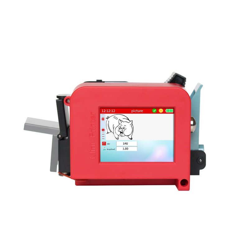Mini Inkjet Printer Production Date Code and Picture Printer Small Portable Inkjet Printer for Carton Metal and Plastic