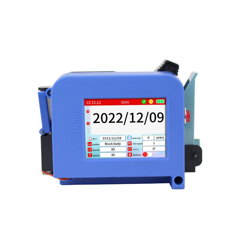 Mini Inkjet Printer Production Date Code and Picture Printer Small Portable Inkjet Printer for Carton Metal and Plastic