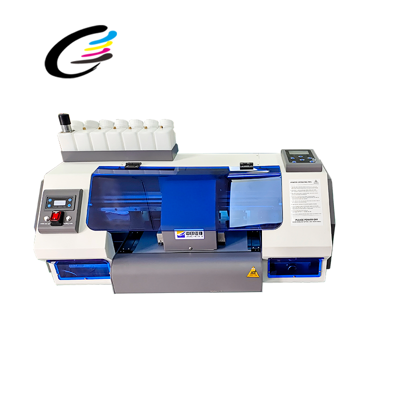 Fcolor Automatic 30cm XP600 DTF Printer Dual Head Digital Inkjet Direct to Film Small Desktop DTF Printer