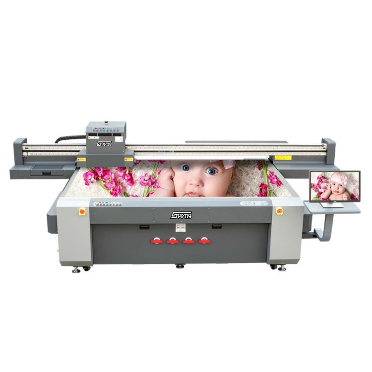 Gen5 print head hybrid flatbed printing machine 3.2m uv roll to roll printer