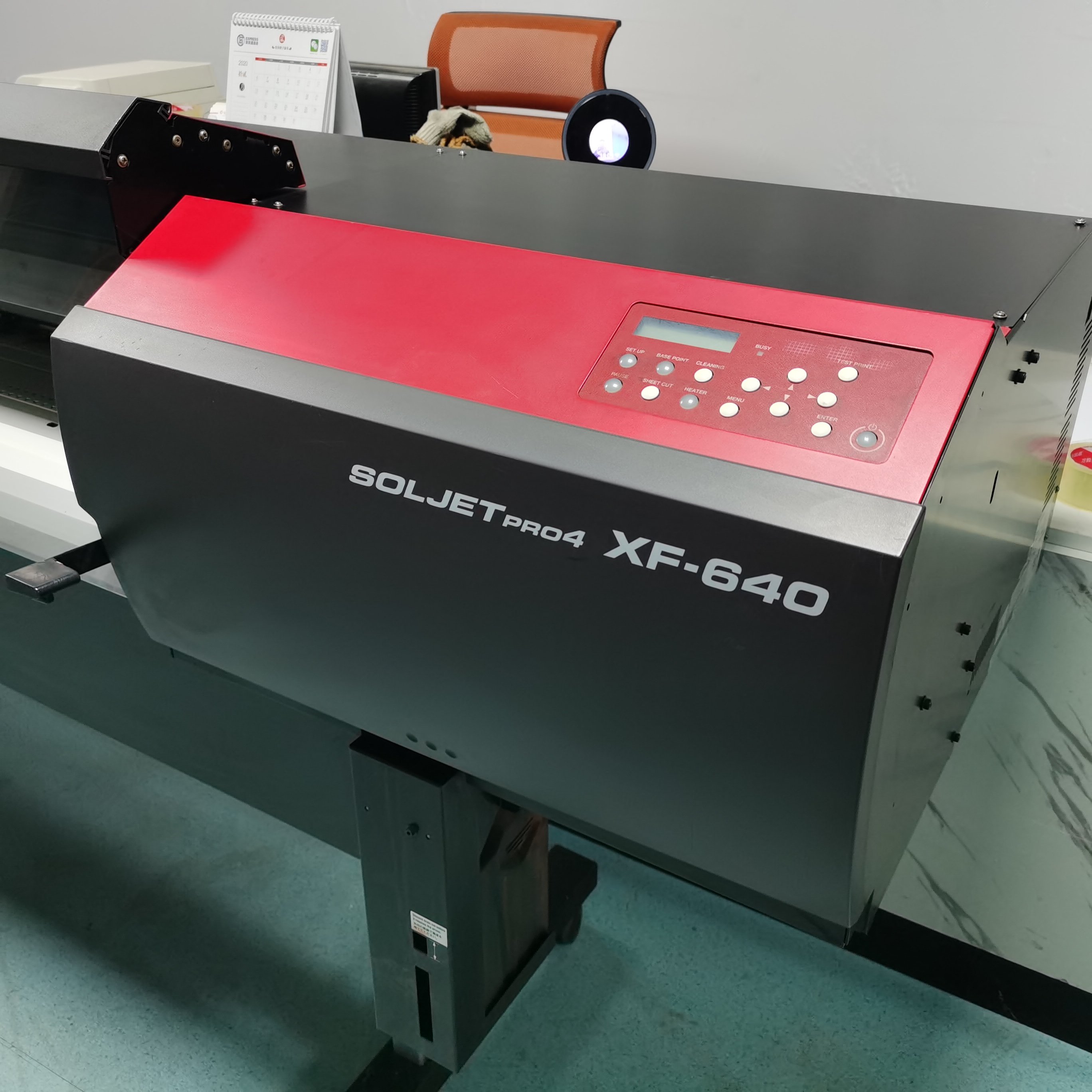 Used Roland XF640 5 feet Eco Solvent and Sublimation Printing Machine Double Head Inkjet Printer Without Dx7 Printhead